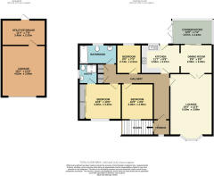 Colour floorplan ...