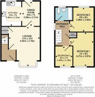 Colour floorplan ...