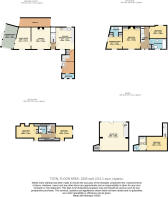 Colour floorplan ...