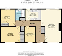 Colour floorplan ...