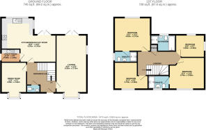 Colour floorplan ...