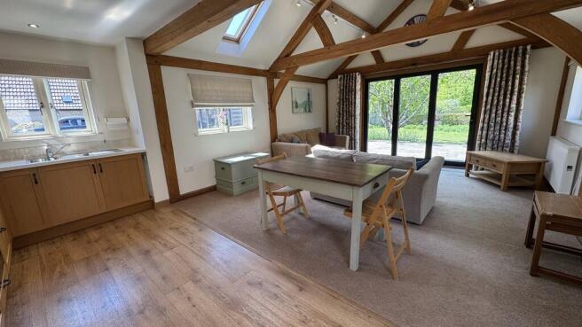 Living room and k...