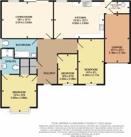 Colour floorplan ...