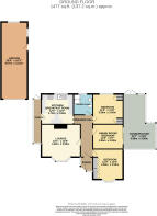 Colour floorplan ...