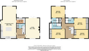 Colour floorplan ...