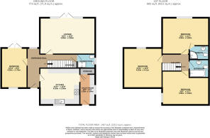 Colour floorplan ...