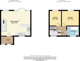 Colour floorplan ...