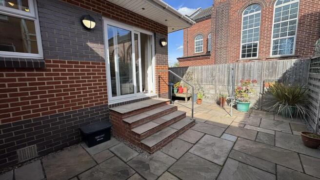 Rear garden