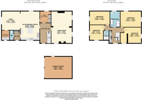 Colour floorplan ...