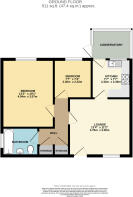 Colour floorplan ...