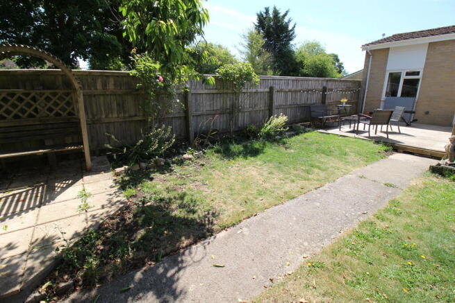 Rear garden