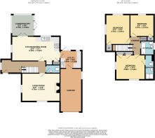 Colour floorplan ...