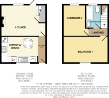 Colour floorplan ...