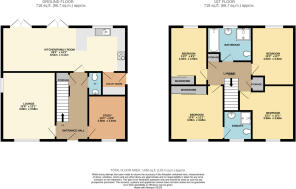 Colour floorplan ...