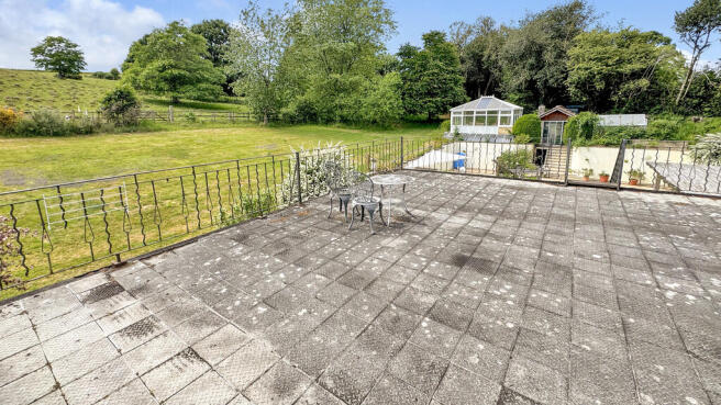 Private patio