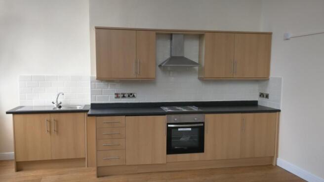 Open Plan Kitchen and Living Area