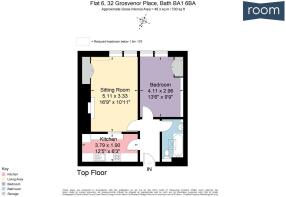 Flat 6, 32 Grosvenor Place, Bath BA1 6BA - FP.jpg