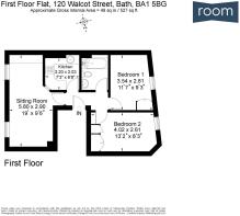 1st Floor Flat, 120 Walcot Street, Bath, BA1 5BG -