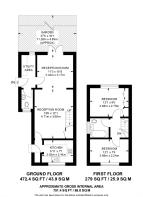 Floorplan area for info only, not for £/sq. ft valuation