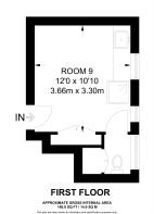 Floorplan area for info only, not for £/sq. ft valuation