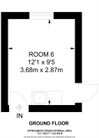 Floorplan area for info only, not for £/sq. ft valuation