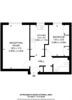 Floorplan area for info only, not for £/sq. ft valuation