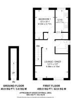 Floorplan area for info only, not for £/sq. ft valuation