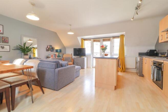 Open Plan Kitchen and Living Area