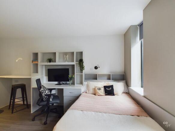 bedroom area 