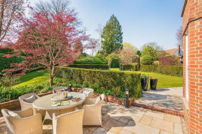 The sunny patio