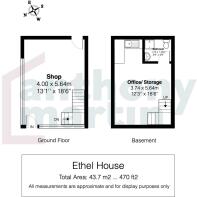 Shop / Office / Storage Floorplan