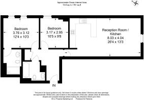 The floor plan 
