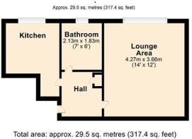 First floor flat floorplan 