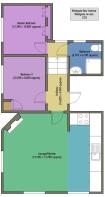 Flat 3 - 23 Westgate Bay Avenue, Westgate-on-Sea, Kent, CT8 8AH - Floorplan