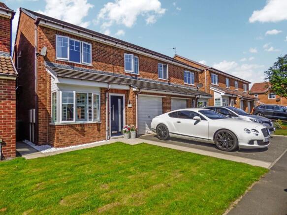 3 Bedroom Semi Detached House For Sale In Coquet Gardens Wallsend