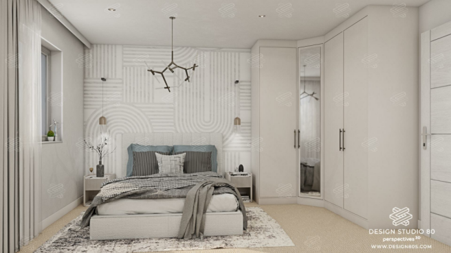 Example - Sycamore House - Bedroom 1 - Option A