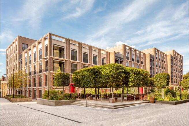 Exterior of block J & Postmarks' public realm