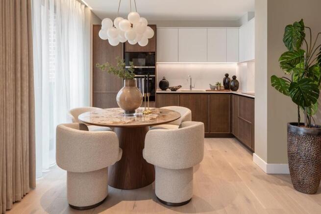 Carefully crafted kitchen