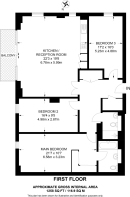 Floorplan area for info only, not for Â£/sq. ft valuation