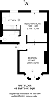 Floorplan area for info only, not for Â£/sq. ft valuation