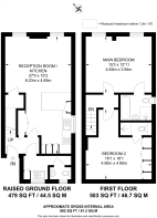 Floorplan area for info only, not for £/sq. ft valuation