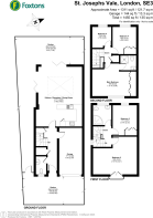 Floorplan area for info only, not for £/sq. ft valuation