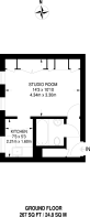 Floorplan area for info only, not for £/sq. ft valuation