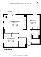 Floorplan area for info only, not for £/sq. ft valuation