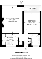Floorplan area for info only, not for £/sq. ft valuation