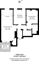 Floorplan area for info only, not for £/sq. ft valuation