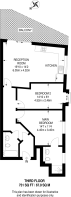 Floorplan area for info only, not for £/sq. ft valuation