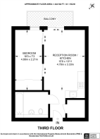 Floorplan area for info only, not for £/sq. ft valuation