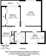 Floorplan for Belvedere gardens