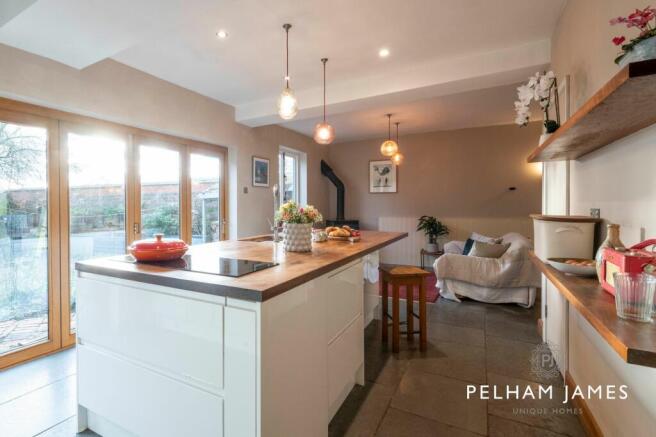 Open Plan Kitchen Living, The Old Stables, Belton in Rutland